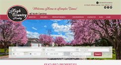 Desktop Screenshot of highcountryrealtync.com