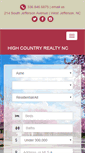 Mobile Screenshot of highcountryrealtync.com